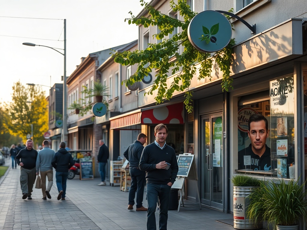 Folder inwestycyjny promujący tereny w Człuchowie